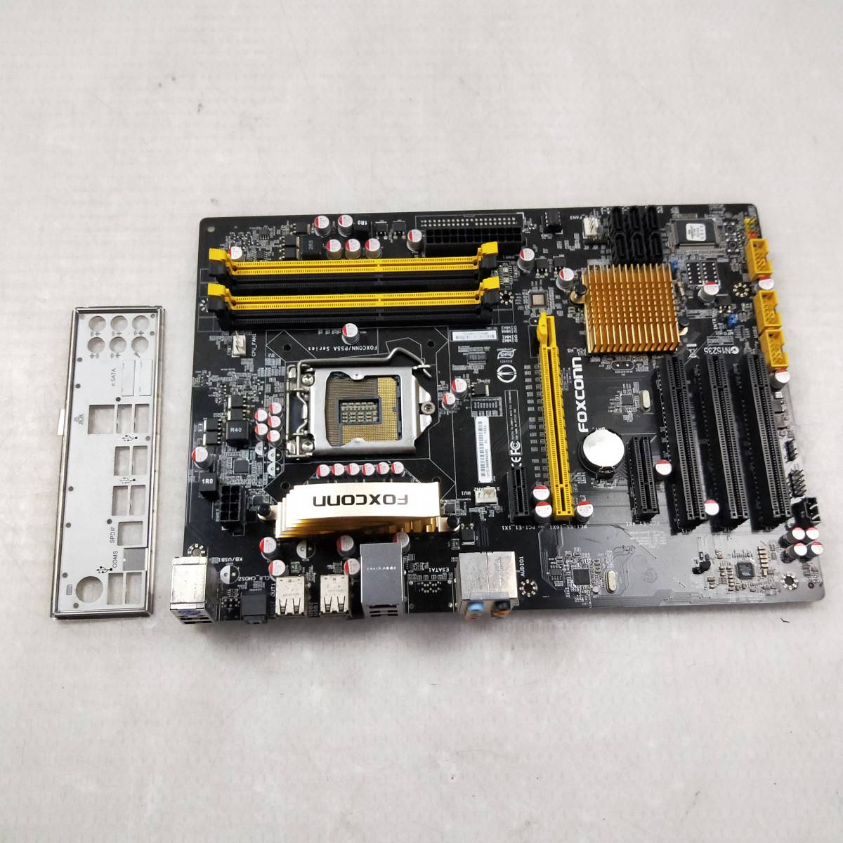【中古パーツ】BIOS確認のみ、 FOXCONN/P55A Seriesマザーボード LGA1156 ■MB509拍卖