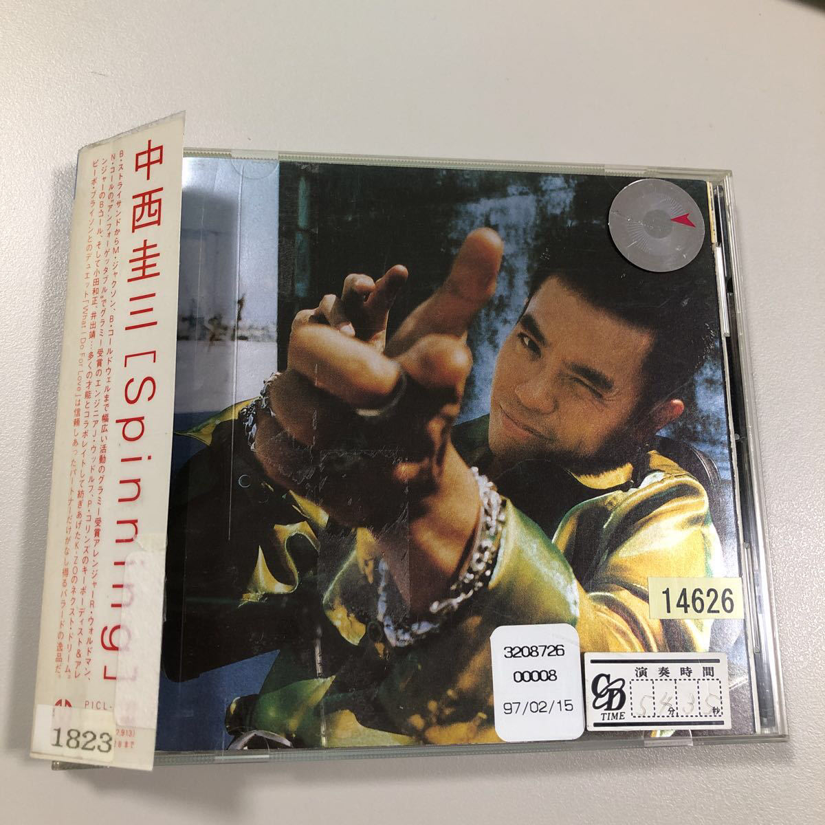 貴重です!CD 中西圭三 SPINNING 【21-03A】拍卖