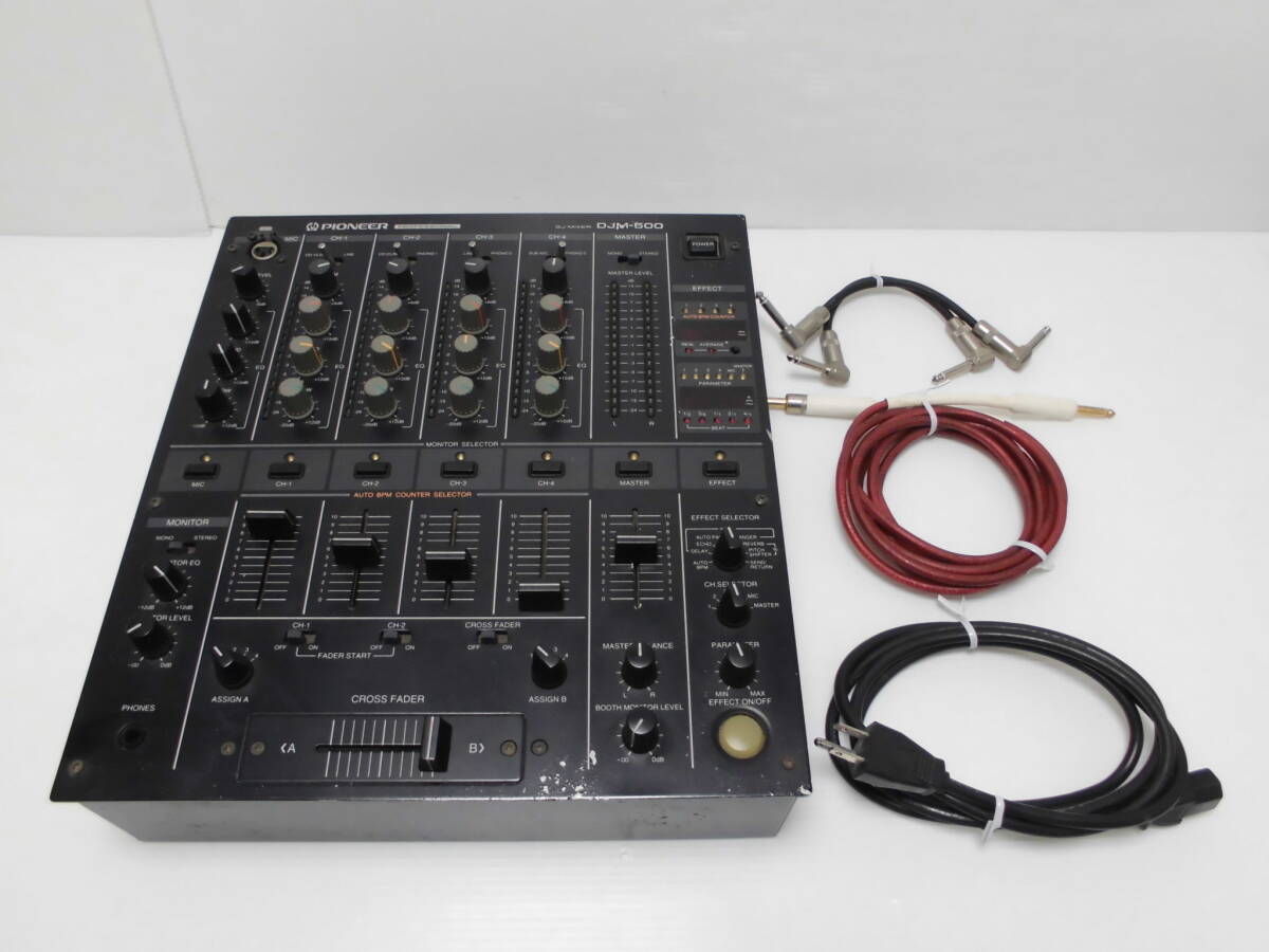 ■Pioneer PIONEER パイオニア DJミキサー DJM-500■拍卖