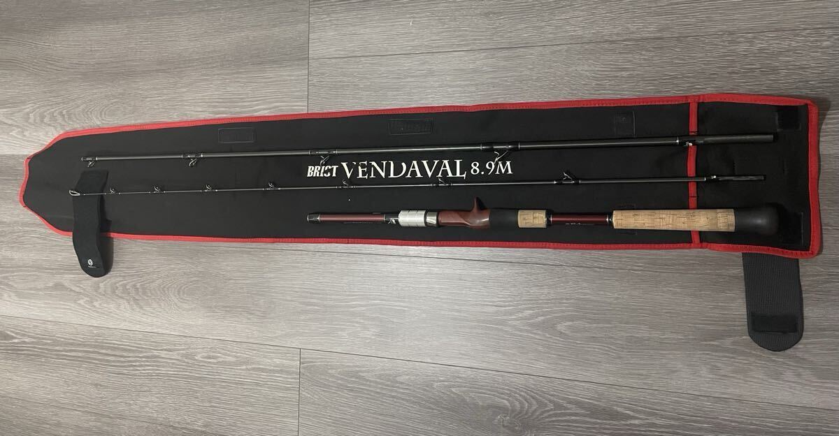 Fishman BRIST VENDAVAL 8.9M フィッシュマン ブリストベンダバール ベイトロッド拍卖