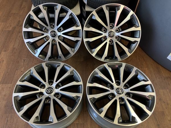 §ランドクルーザー プラド純正 19インチ 7.5J+25 139.7/5H 冬用 マックストレック 265/55R19(265/55-19)新品付 スタッドレス ランクル拍卖