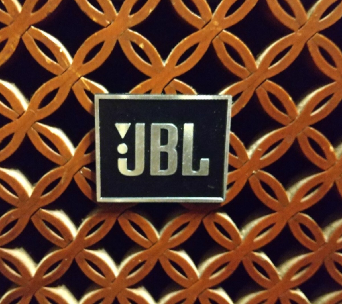 JBL Vintage スピーカー用 レプリカエンブレム アルミ製ロゴバッチ / ペア拍卖
