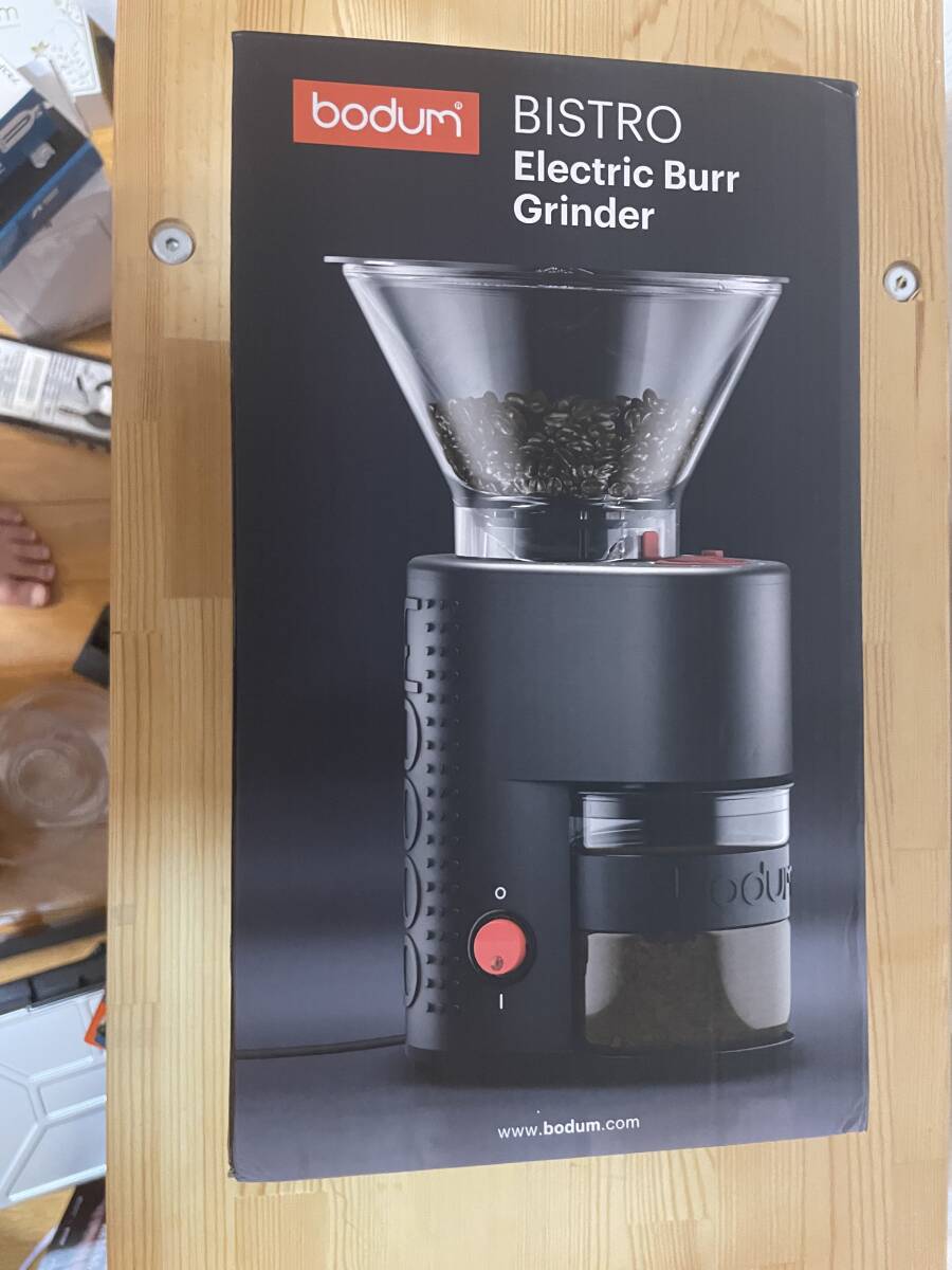 bodum ボダム 北欧デンマークブランド BISTRO 電動コーヒーグラインダー 10903-3 ホワイト 元箱あり 美品拍卖