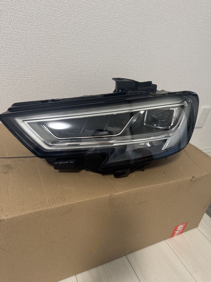 Audi アウディ A3 8V RS3 マトリックス 純正 左ヘッド ライト ランプ 左側 LED 8V0 941 783 D/8V0941783D LED アウディ ヘッドライト 左 A3拍卖