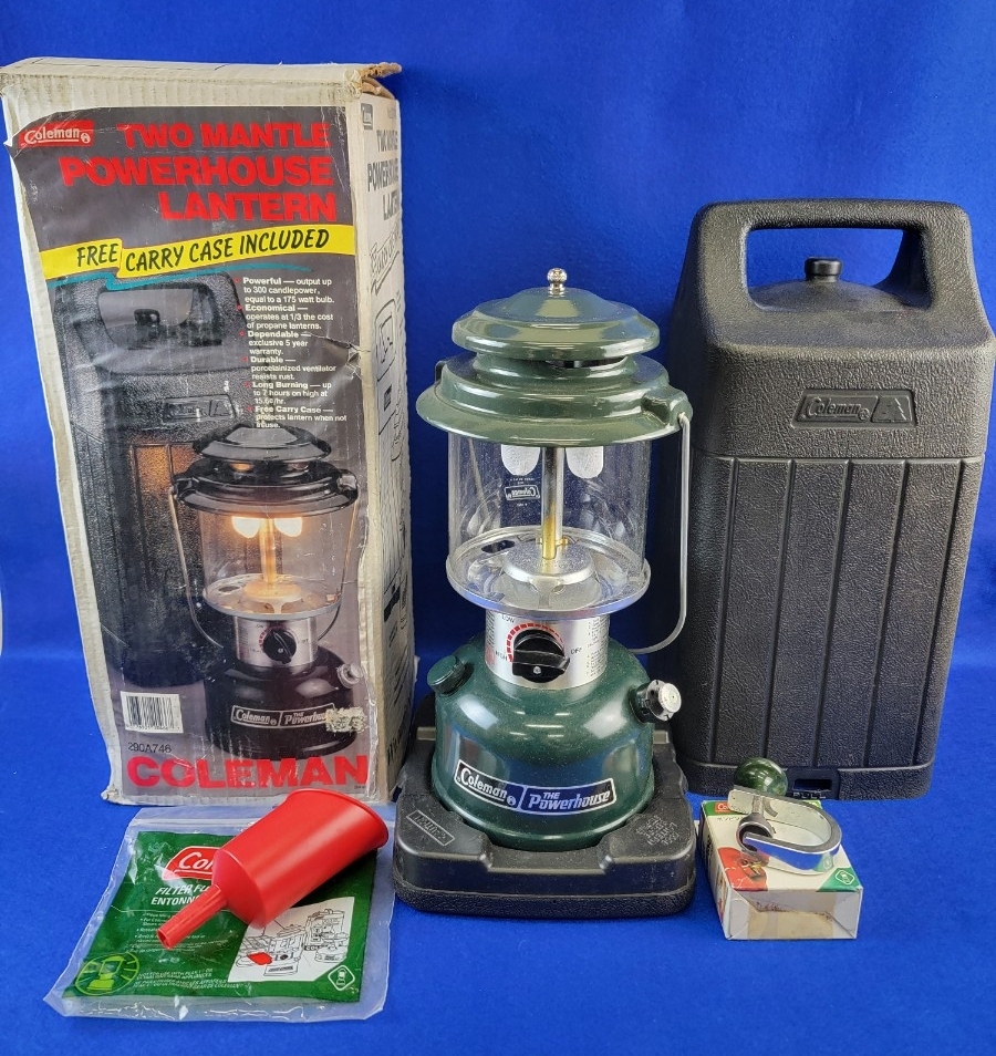 Coleman コールマン ツーマントルランタン ホワイトガソリン レジャー キャンプ アウトドア MODEL 290A拍卖