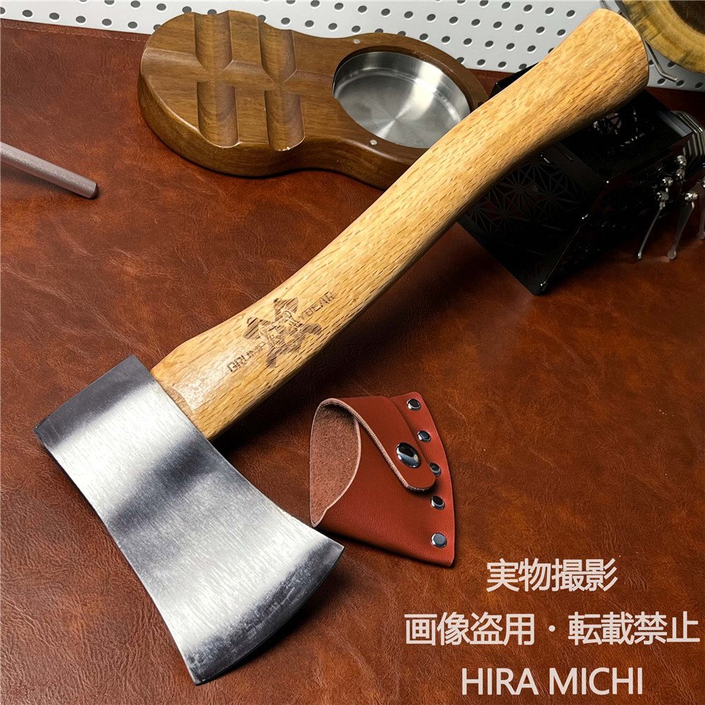 薪割り斧 鍛造手斧 長柄 大型 アウトドア キャンプ 登山 薪割り用 野外作業 薪ストーブ用 斧工具 薪集め 切り出し用 斧鍛造 高耐久 PH236拍卖