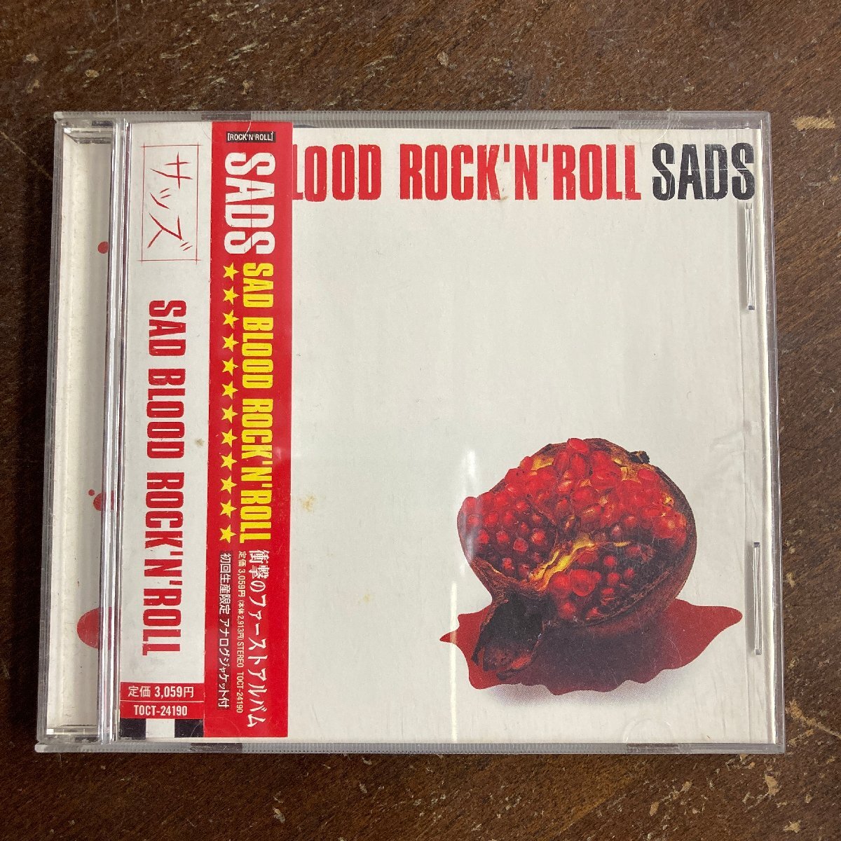 JP-10926 CDs *Sads* Sad Blood Rock'n'Roll 帯付拍卖
