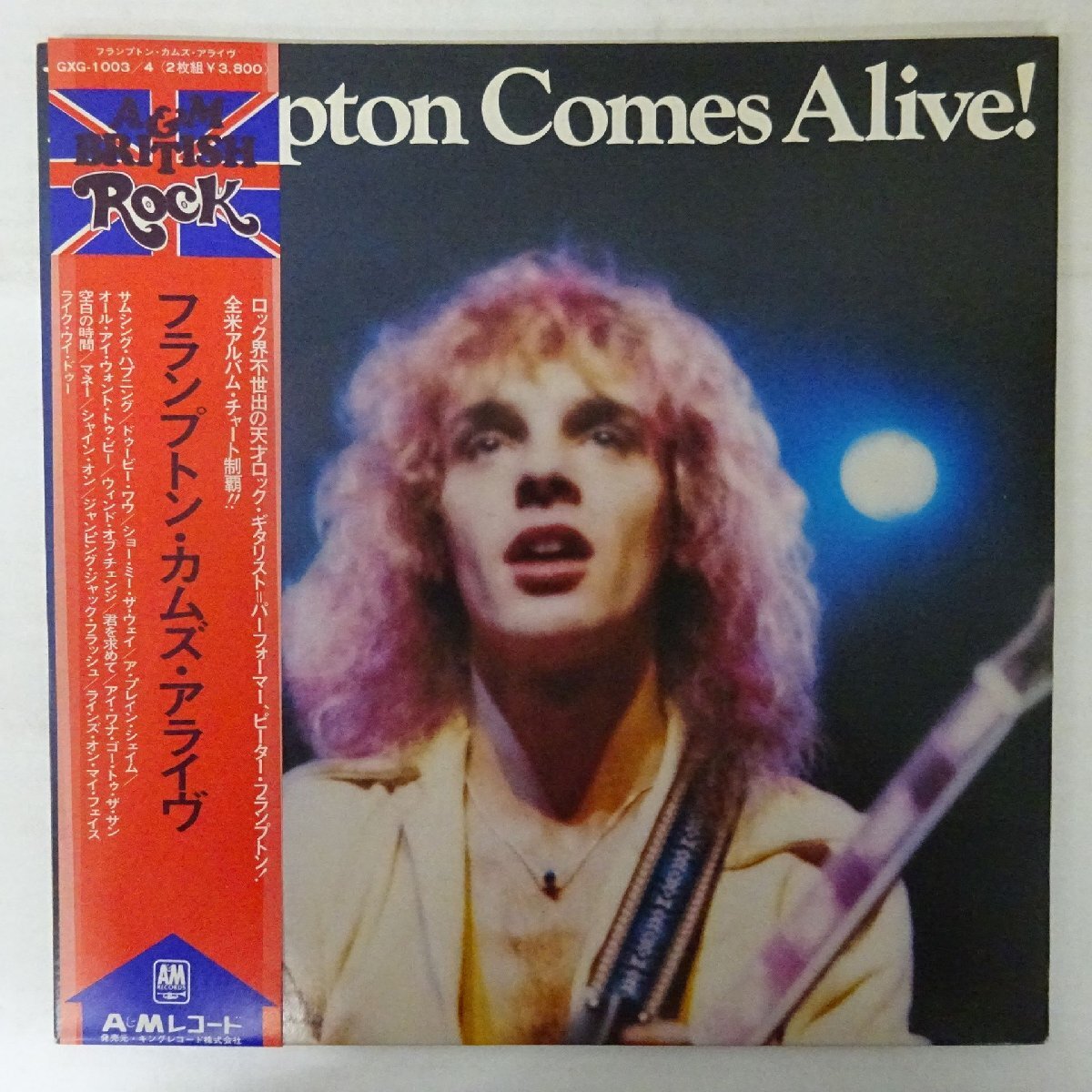 13071727;【帯付/見開き/2LP】Peter Frampton / Frampton Comes Alive!拍卖