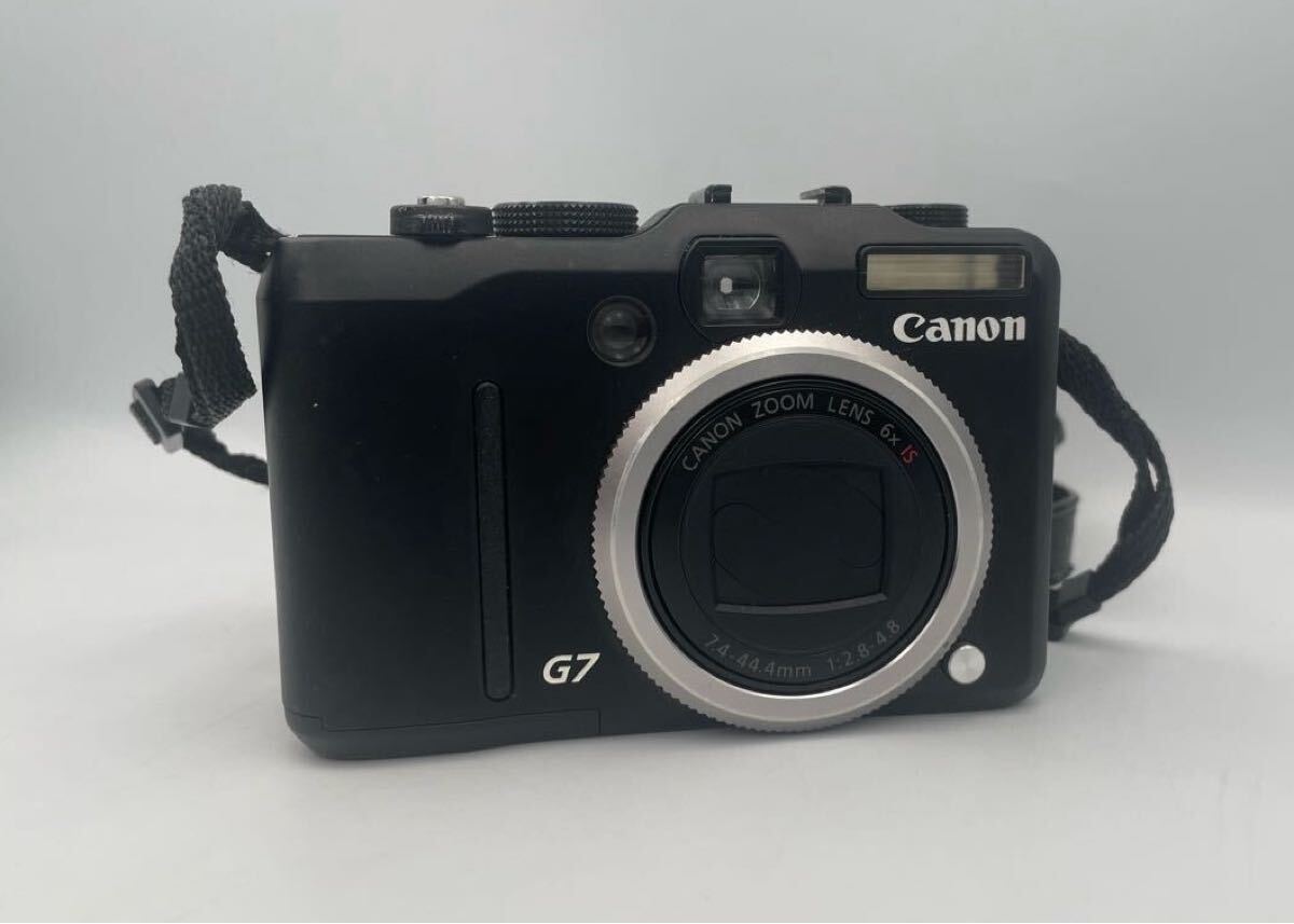 14000 FS4347A861 Canon キャノン PowerShot G7 コンパクトデジタルカメラ 黒 10.0MEGA 通電等確認環境無い為未確認です 本体のみ 現状品拍卖