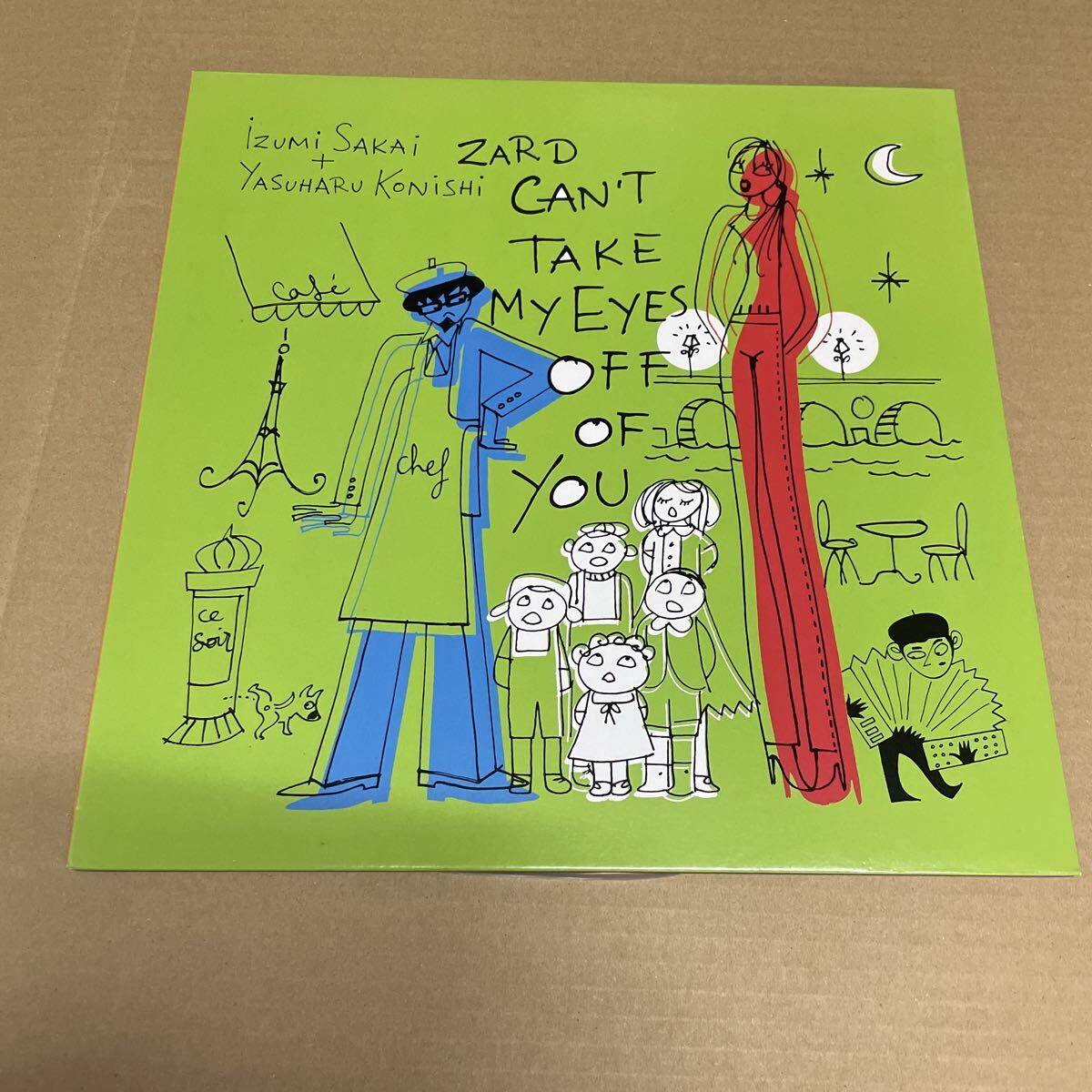 LP-A1 ZARD 坂井泉水 小西康陽 CAN'T TAKE MY EYES OFF OF YOU 君の瞳に恋してる Pizzicato Five 和モノAtoZ 昭和歌謡拍卖