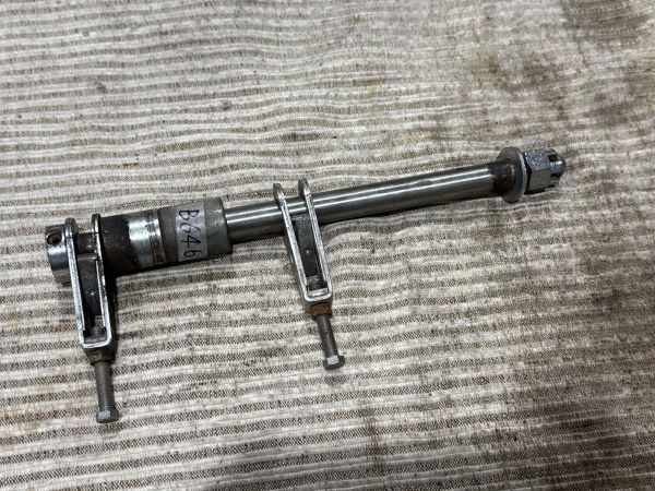 B646 ホンダ CB350F 純正リアアクスルシャフトセット 検 CB400F CB500F CB550F CB750K0 ドリーム拍卖