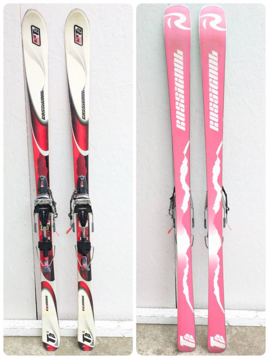 Ye4438AA ROSSIGNOL ロシニョール フランス製 スキー板 テレマーク ビンディング T2 170cm 109-70-99 7tm セブンティーエム拍卖