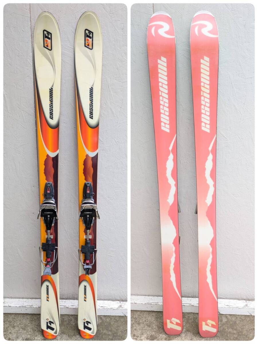Ye4439AA ROSSIGNOL ロシニョール フランス製 スキー板 テレマーク ビンディング T4 168cm 7tm セブンティーエム拍卖