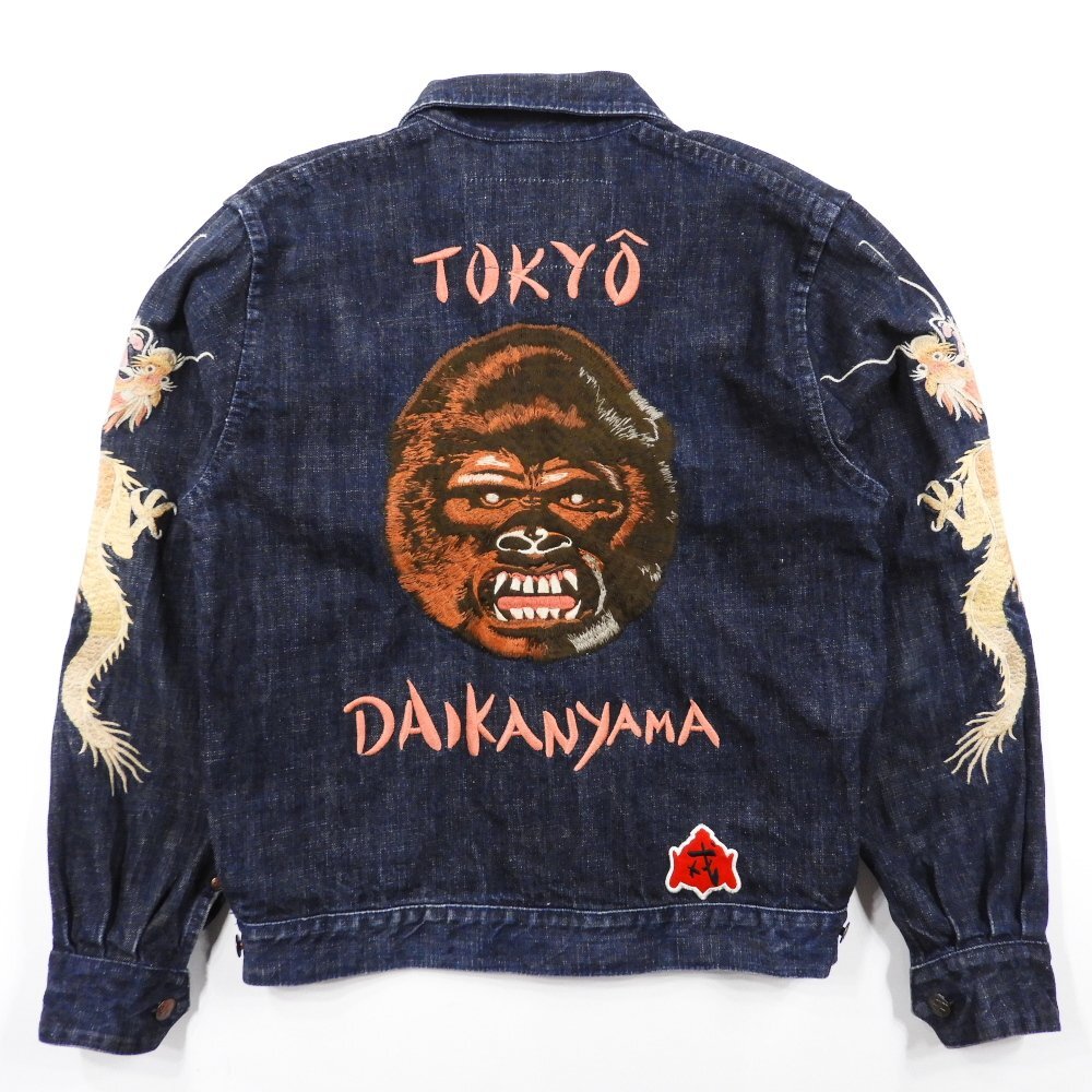 EVISU エヴィス YAMANE GUARANTEED DAIKANYAMA デニムジャケット size 40 #43055 代官山 ヤマネ ギャランティード スーベニア拍卖