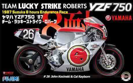 1/12 フジミ Bike-6 ヤマハ YZF750’87 チーム・ラッキーストライク・ロバーツ拍卖