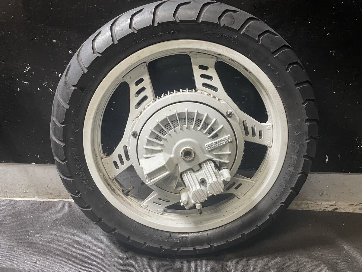 倉庫整理 実動品 CBX400F 純正 リアホイール インボード キャリパー 絶好調 検 NC07 pc04 cbr400f エンジン フレーム 外装 beet cbx550F拍卖