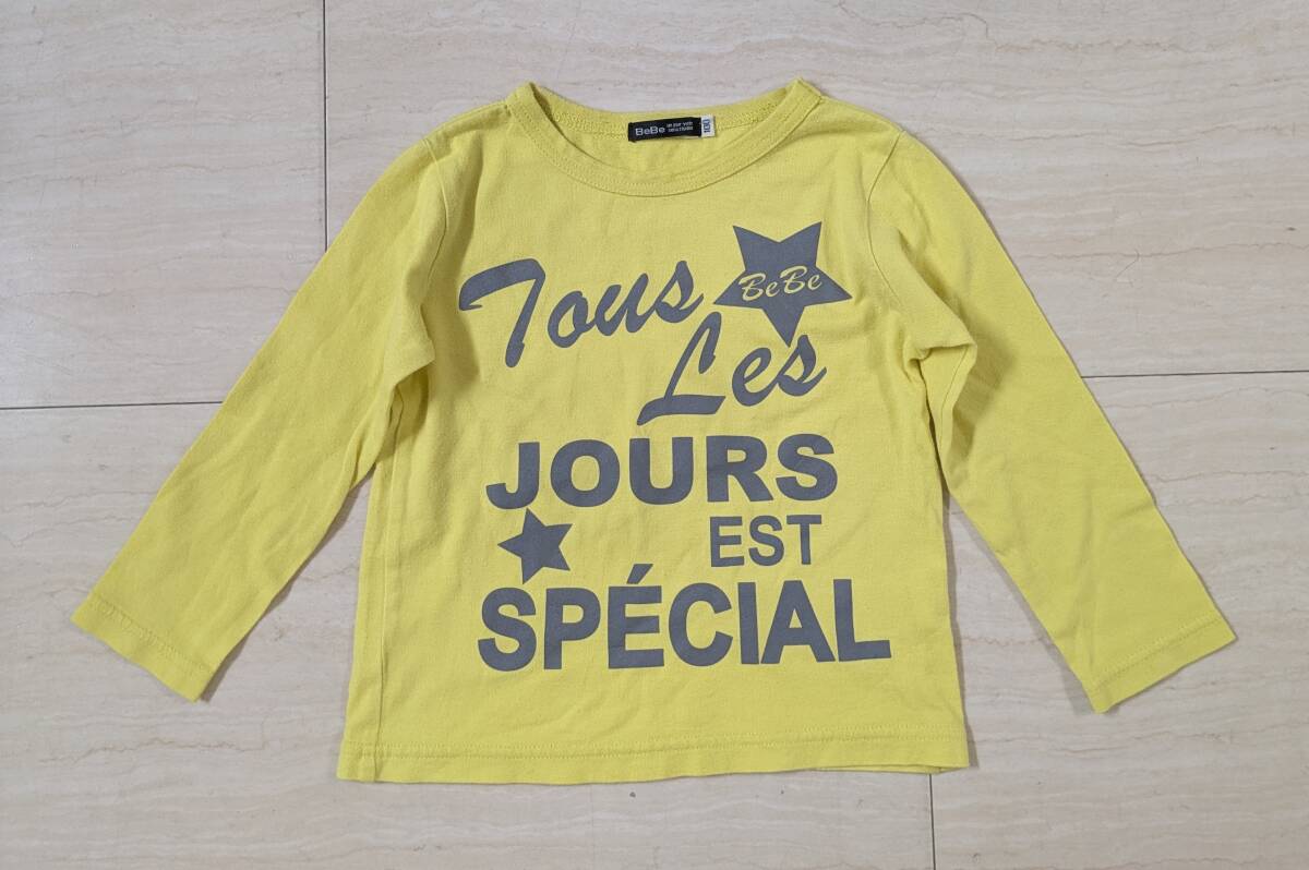 BeBe ベベ 長袖Tシャツ サイズ100拍卖