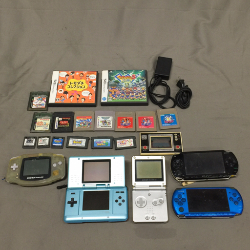 1円 任天堂 TL-28 GAME&WATCH AGS-001 ゲームボーイアドバンスSP SONY PSP-3000 ゲーム機 本体 含む まとめセット拍卖