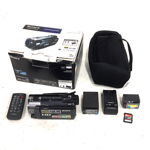 1円 SONY HDR-CX550V ハンディカム デジタルビデオカメラレコーダー 付属品有り Y60210-4拍卖
