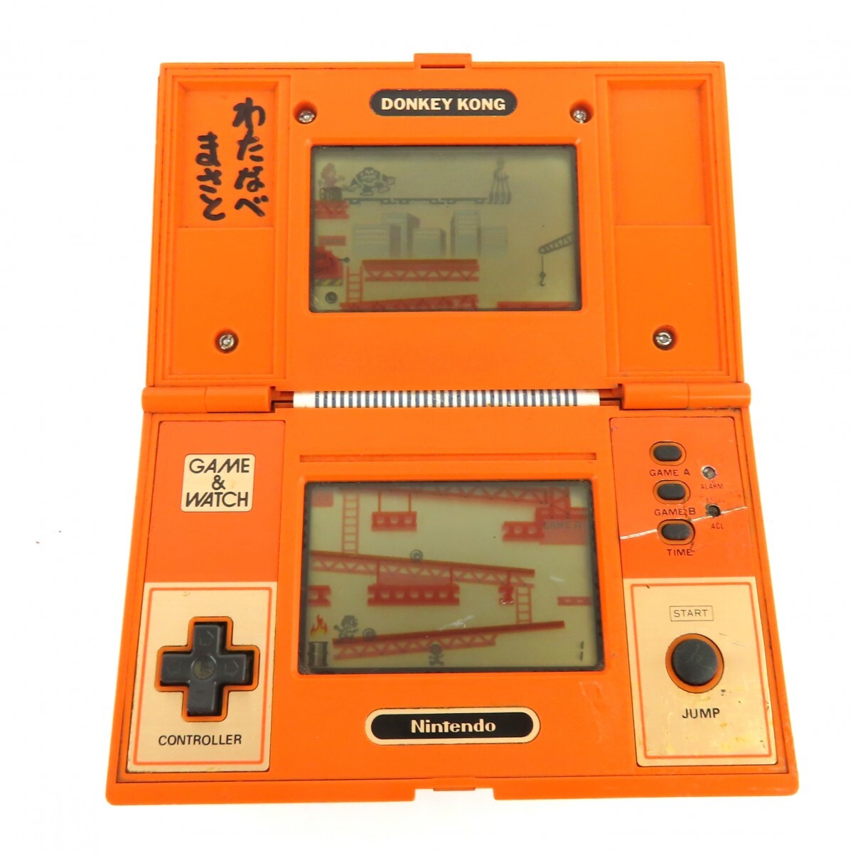 任天堂 Nintendo ゲームウォッチ GAME&WATCH ドンキーコング 本体 DK-52 0708-022拍卖