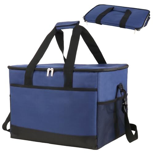 保冷バッグ 35L【大容量 】ソフトクーラーボックス 耐摩耗 折り畳み クーラーボックス 収納 5層断熱 保冷 保温 防水 軽量m拍卖