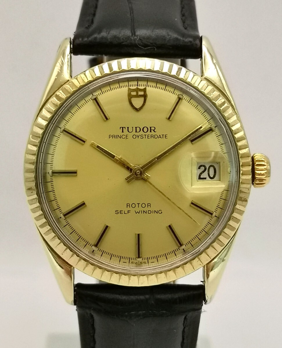 OH済 TUDOR チュードル 9071/5 プリンス オイスターデイト YGベゼル 自動巻き 時計拍卖