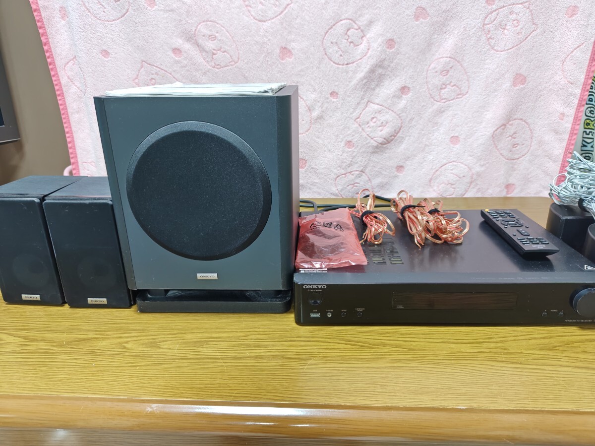 ONKYO BASE-V60 2.1chホームシアター + パイオニアスピーカー付き 5.1ch可能拍卖