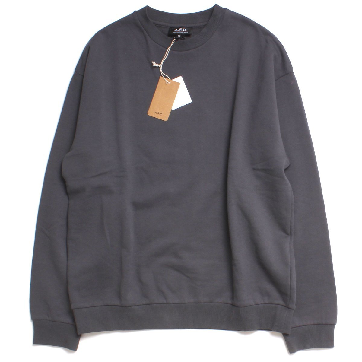 【タグ付き・新品】A.P.C. Gilles スウェットシャツ 定価27,500円 sizeXS グレー アーペーセー APC拍卖