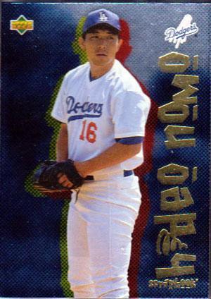 ★トレーディングカード★アッパーディック1996★スクラップブック【#01 野茂英雄】★拍卖