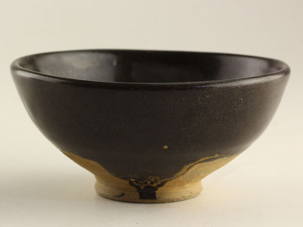 日本美術 古瀬戸 天目茶碗 G1214拍卖