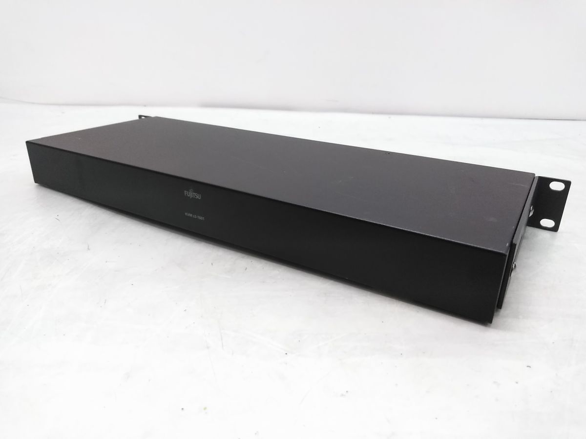 ♪FUJITSU 富士通 デジタルKVMスイッチ 16ポート s3-1601 1U PY-KVAA16 Console Switch ラックマウント 0706-9F @80♪拍卖