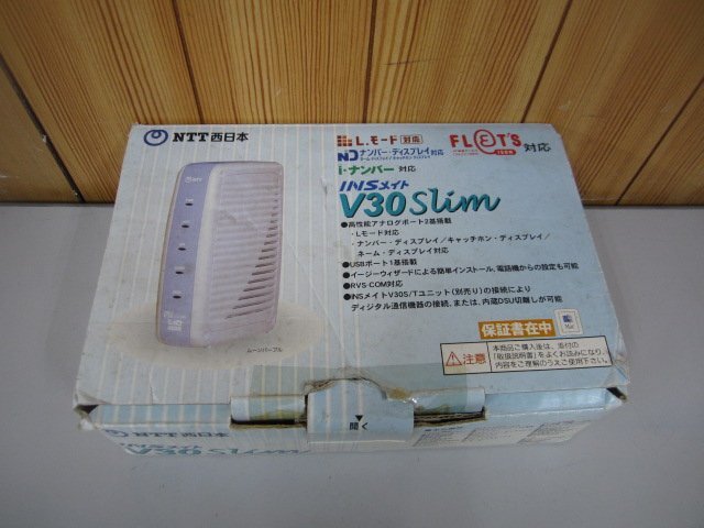 INSメイトV30Slim NTT ISDN ターミナルアダプタ ST点付 取扱説明書付 保証有 YC 12319)拍卖