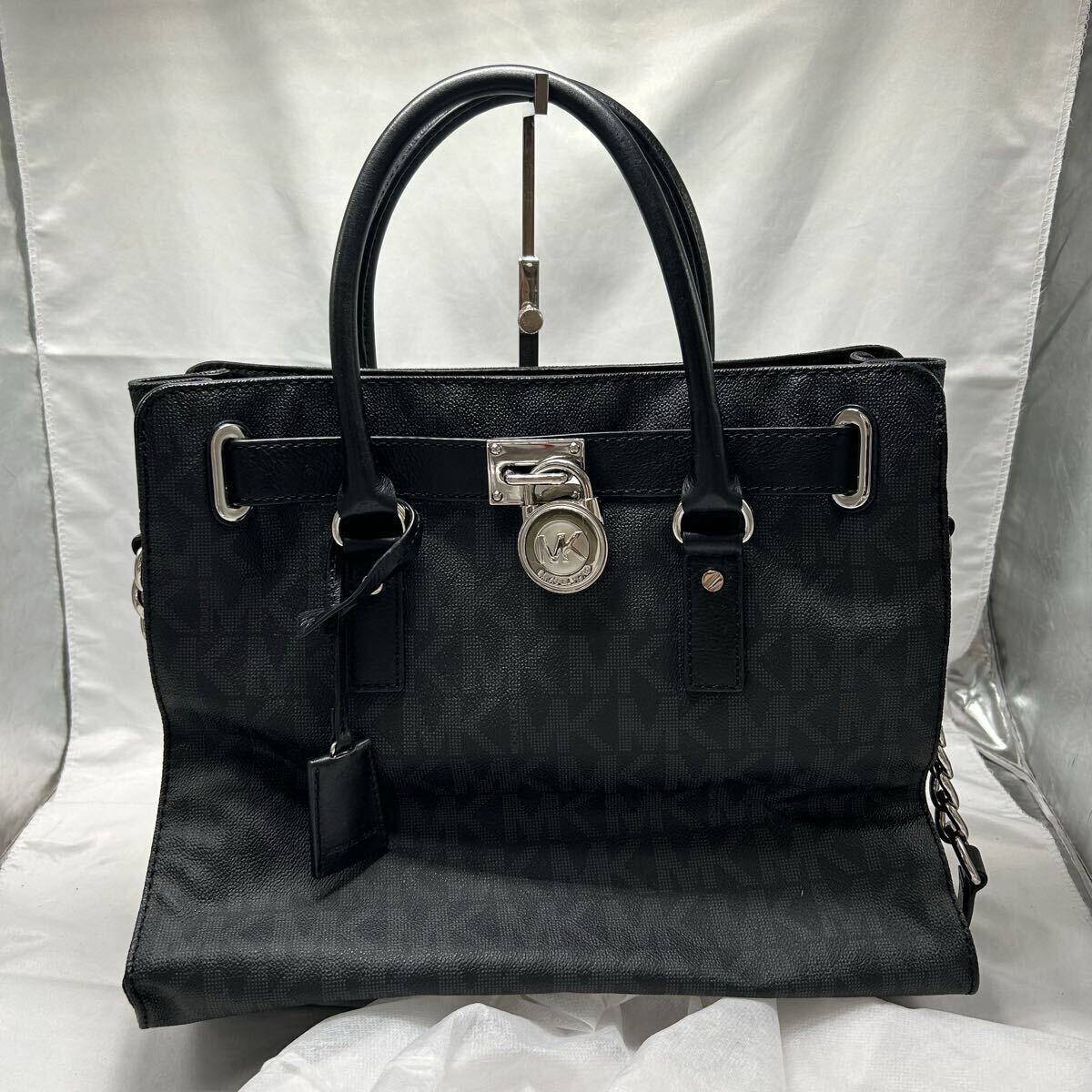 MICHAEL KORS マイケルコース 2wayバッグ ハミルトン ラージ サッチェル 30H2SHMT3B 汚れ有り YS-BXDK拍卖