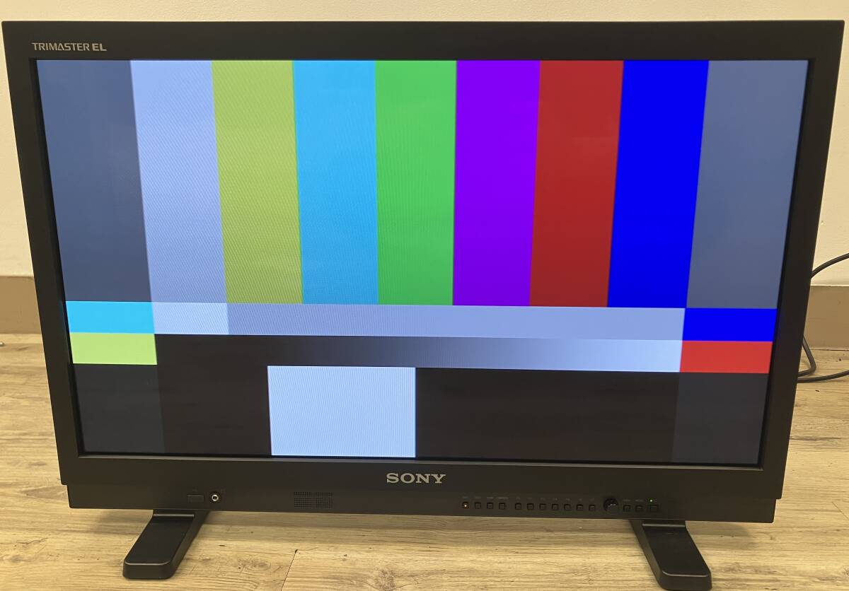 SONY PVM-A250 有機EL24インチモニター 動作品 (3G-SDI, HDMI入力) 画面傷あり拍卖