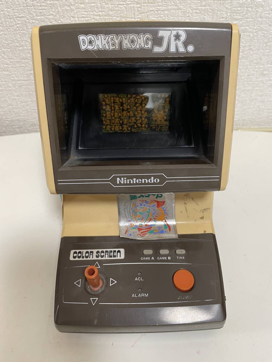 1円~★【Nintendo ゲーム&ウォッチ ドンキーコング DONKEY KONG JR. CJ-71 1983★激レア!拍卖