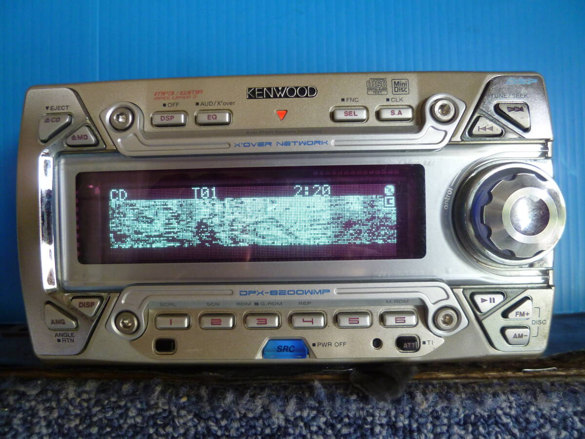 ケンウッドCD/MDデッキ、DPX-8200WMP,保証付き拍卖