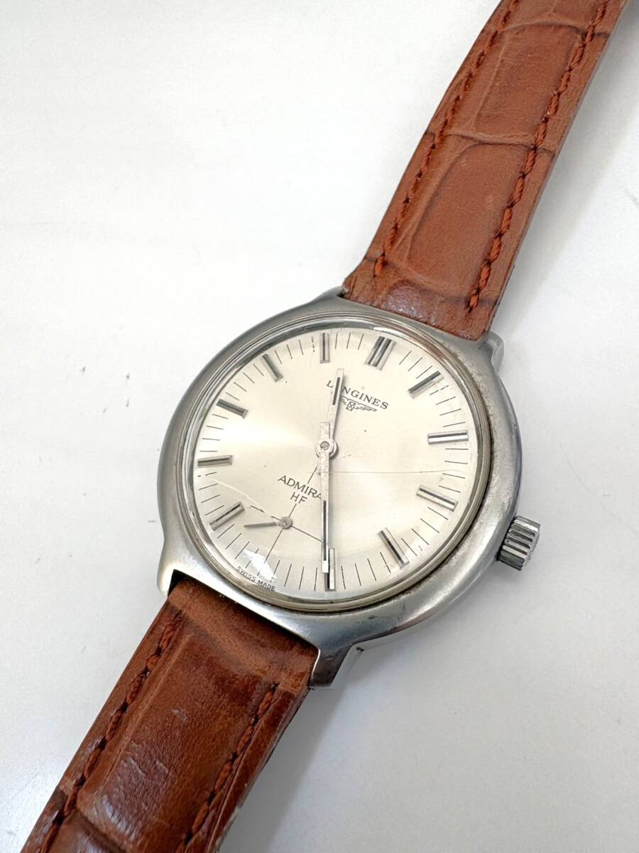 B9)100円~美品 LONGINES/ロンジン アドミラル スモールセコンド cal.6922 手巻き メンズ拍卖