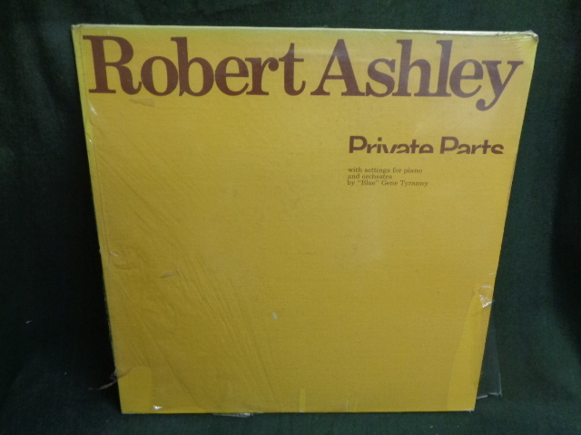 ROBERT ASHLEY/PRIVATE PARTS●未開封LP拍卖