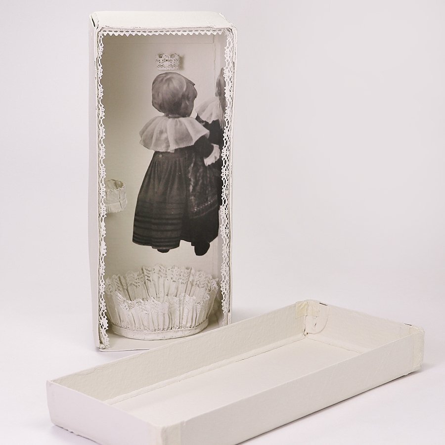 ∇花∇【勝本みつる】作 ミクスドメディア小函「a birth / 2years old 2006」 ボウル紙箱付 MA2 Gallery拍卖