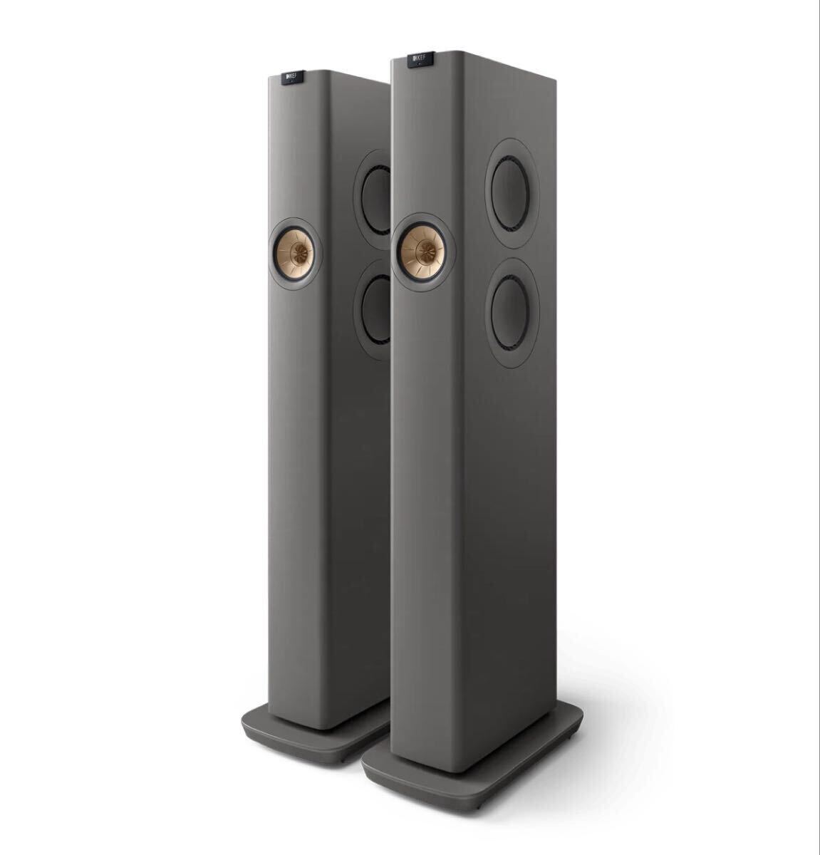 KEF LS60 Wireless フロアスタンディング アクティブスピーカー グレー拍卖