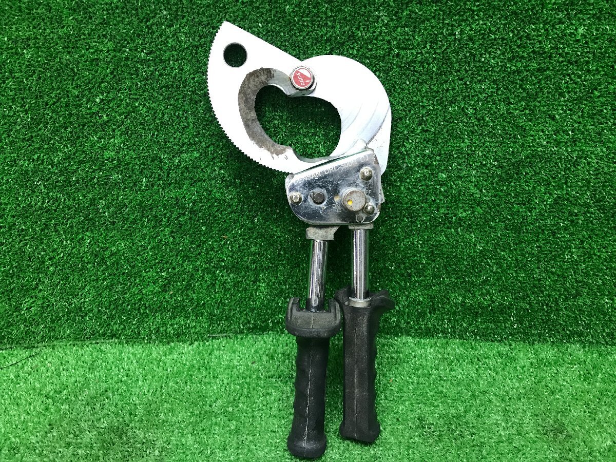 DENSAN デンサン ラチェットケーブルカッター DRC-500N 電工 中古 切断工具拍卖