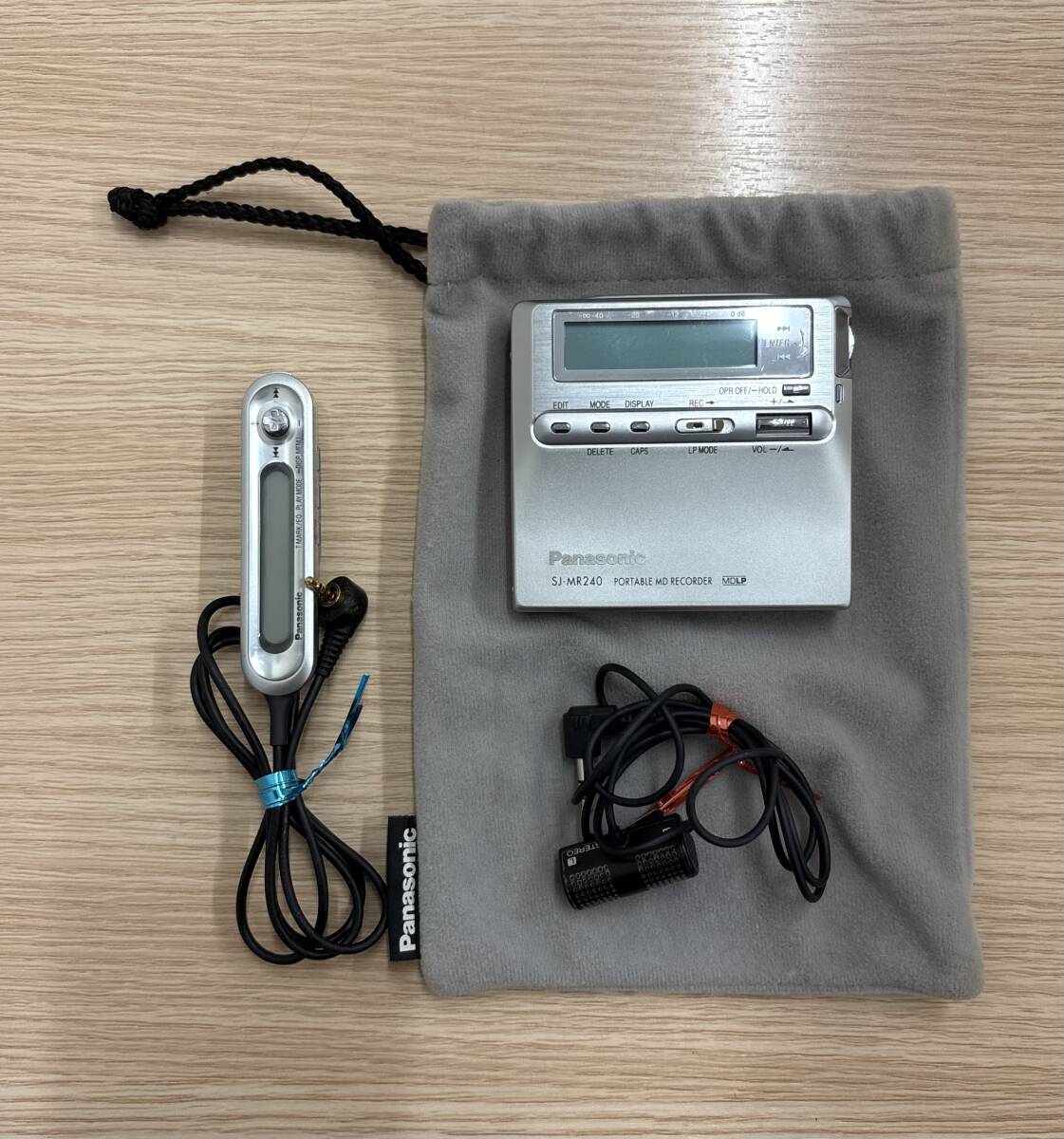 長「25579」Panasonic パナソニック ポータブルMDプレーヤー SJ-MR240 ジャンク拍卖