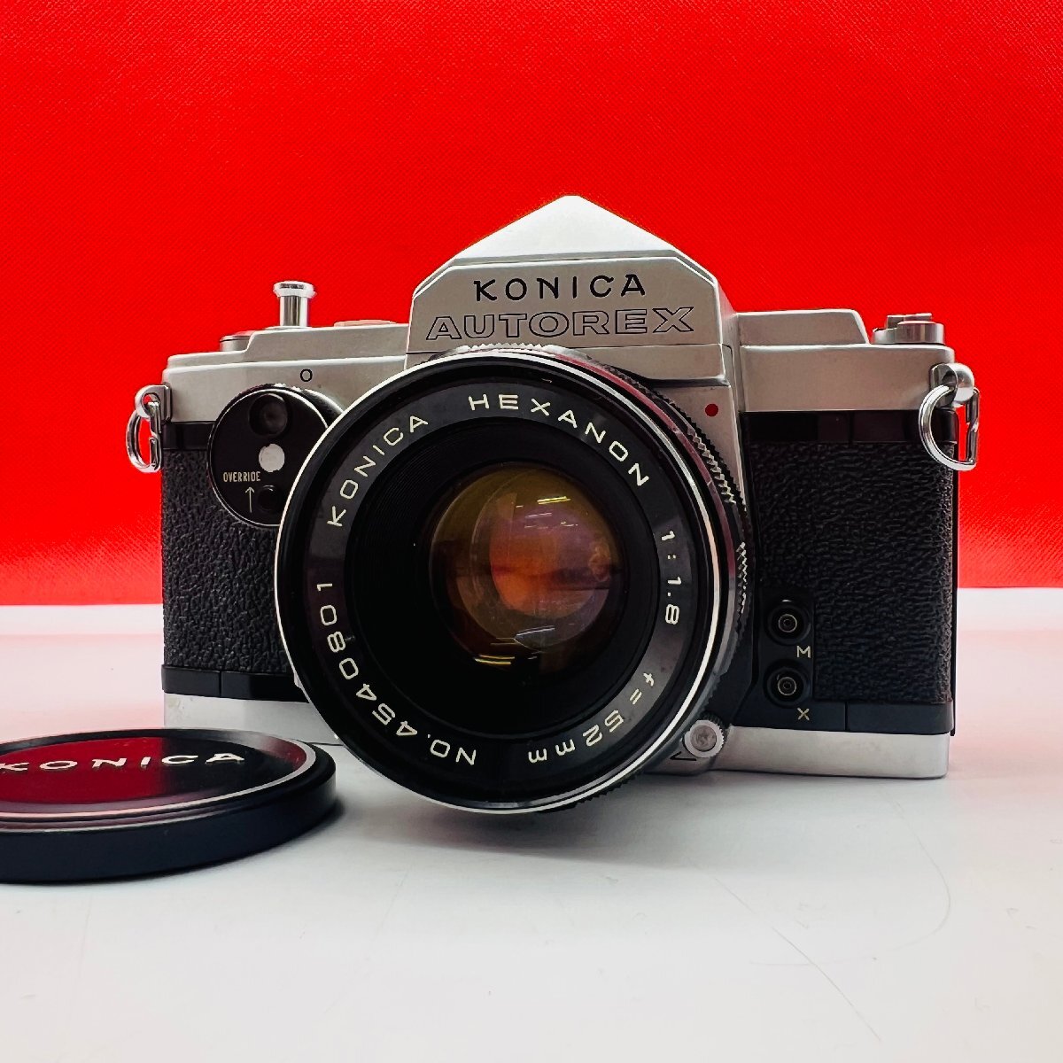 K32 KONICA AUTOREX HEXANON F1.8 52mm フィルム一眼レフカメラ 動作品 コニカ拍卖