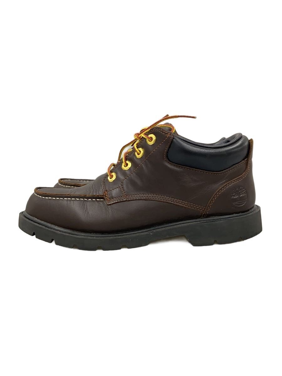 Timberland◆BASIC SINGLE MOC TOE OX/ブーツ/26.5cm/BRW/レザー/751525-01-25//拍卖