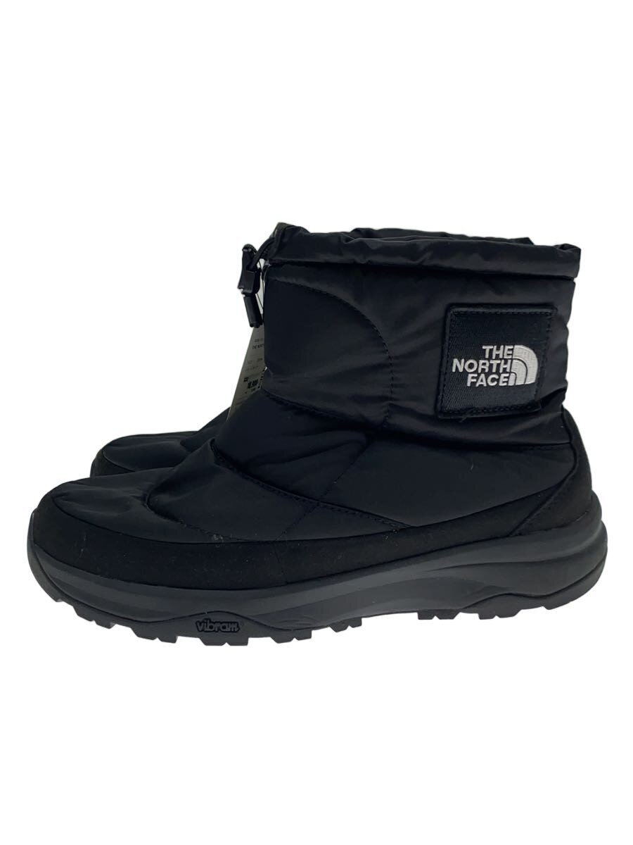 THE NORTH FACE◆ヌプシブーティウォータープルーフロゴショート/ブーツ/27cm/BLK/NF52280拍卖