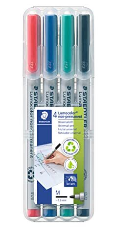 ステッドラー 水性ペン ルモカラー 細書き 4色 315 WP4拍卖