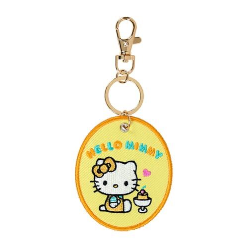 サンリオ(SANRIO) 刺繍ワッペンキーホルダー(キャラクター大賞第1弾) ハローミミィ ポリエステル・スチール 48拍卖