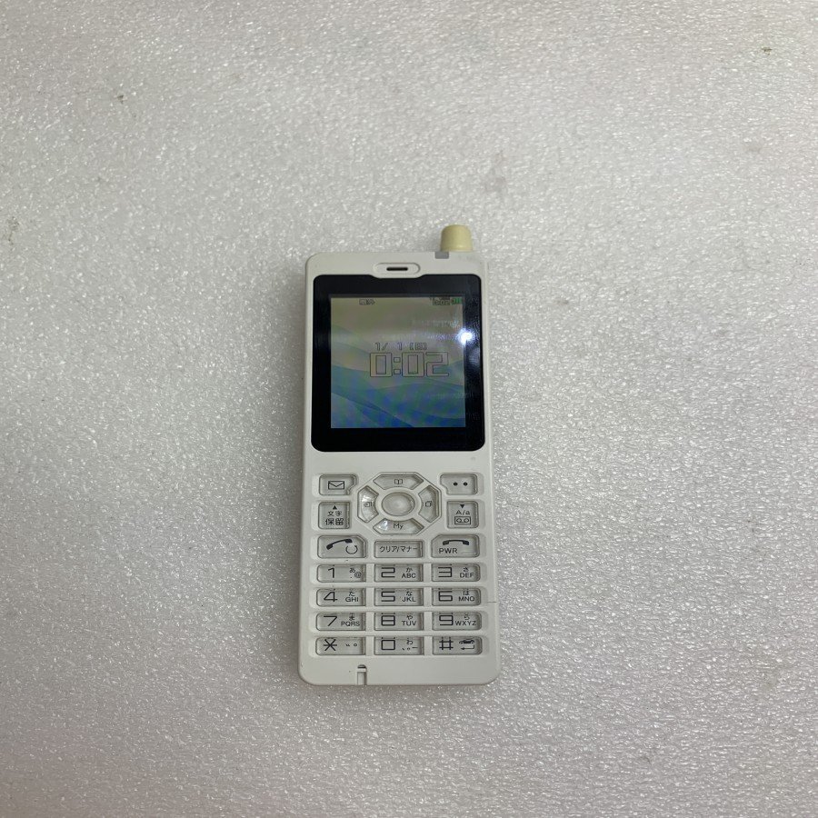 【中古品】WX01J R WILLCOM 日本無線製 PHS電話機拍卖