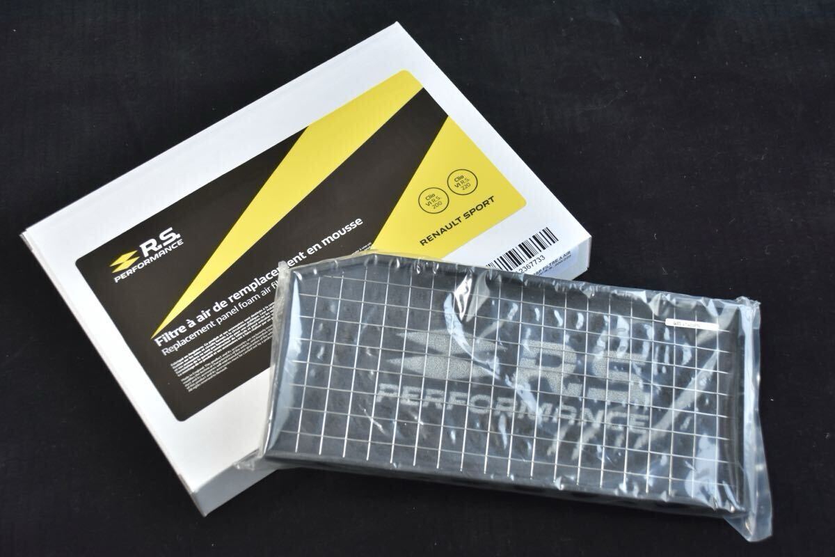 最終在庫品 RENAULT ルノー ルーテシア 4 RS RS PERFORMANCE エアクリーナー エアフィルター 純正交換タイプ 新品未使用拍卖