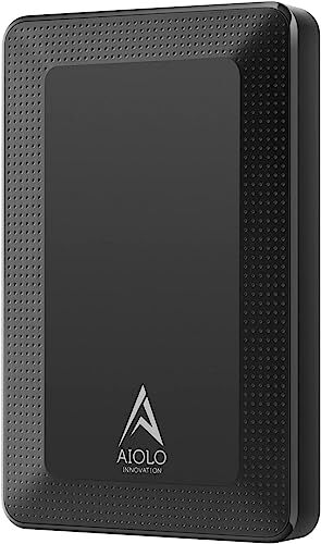 AIOLO INNOVATION 外付けHDD 500GB 保証3年 超薄型 2.5インチ USB3.2対応 ポータブルハードデz拍卖